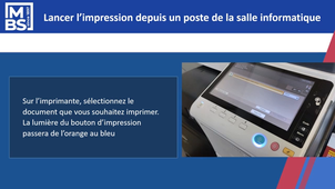Utilisation des Copieurs Libre-Service